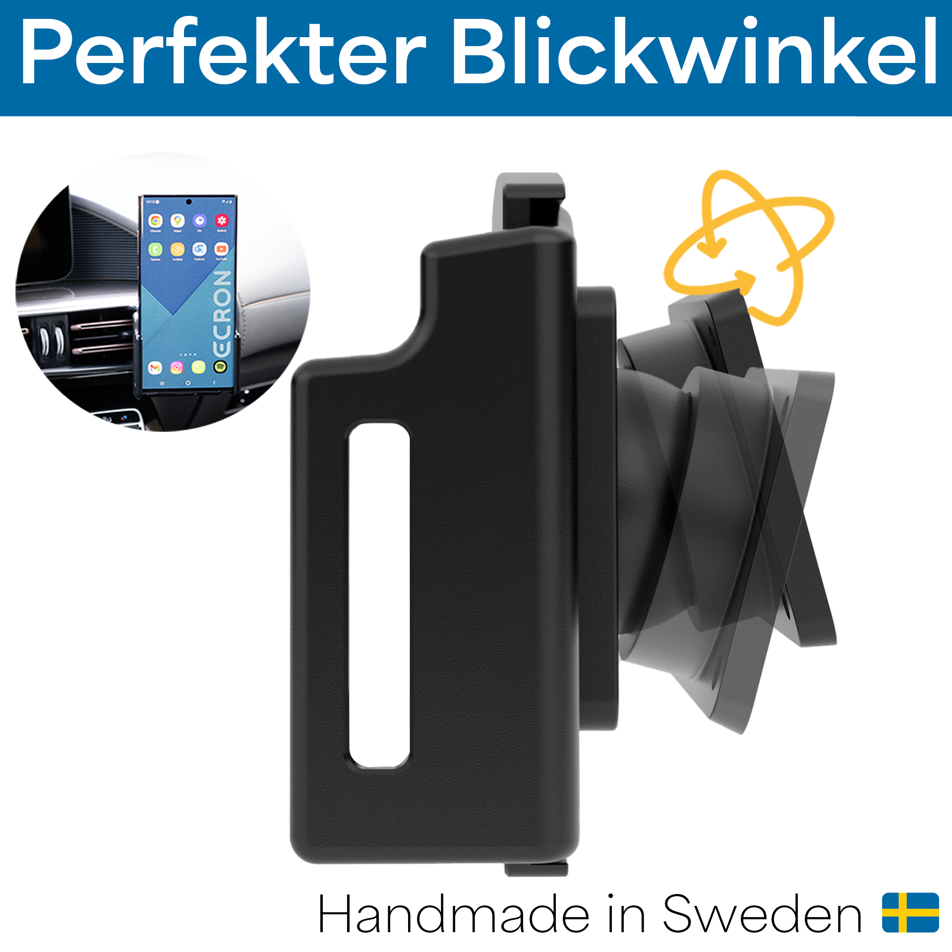 511698 Passiv Halterung mit Kugelgelenk u.a. Apple iPhone 6 Plus u.v.m. 8