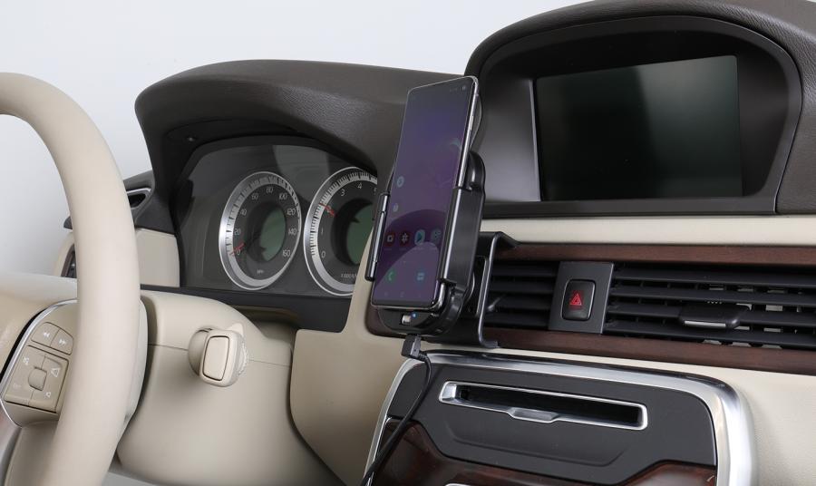 718115 Qi kabellose aktiv Halterung mit Zig-Stecker - Samsung Galaxy S10 3