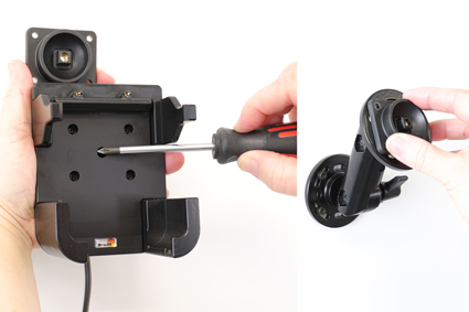 712113 Aktiv Halterung mit Zigarettenanzünder-Stecker - myPOS a920 3