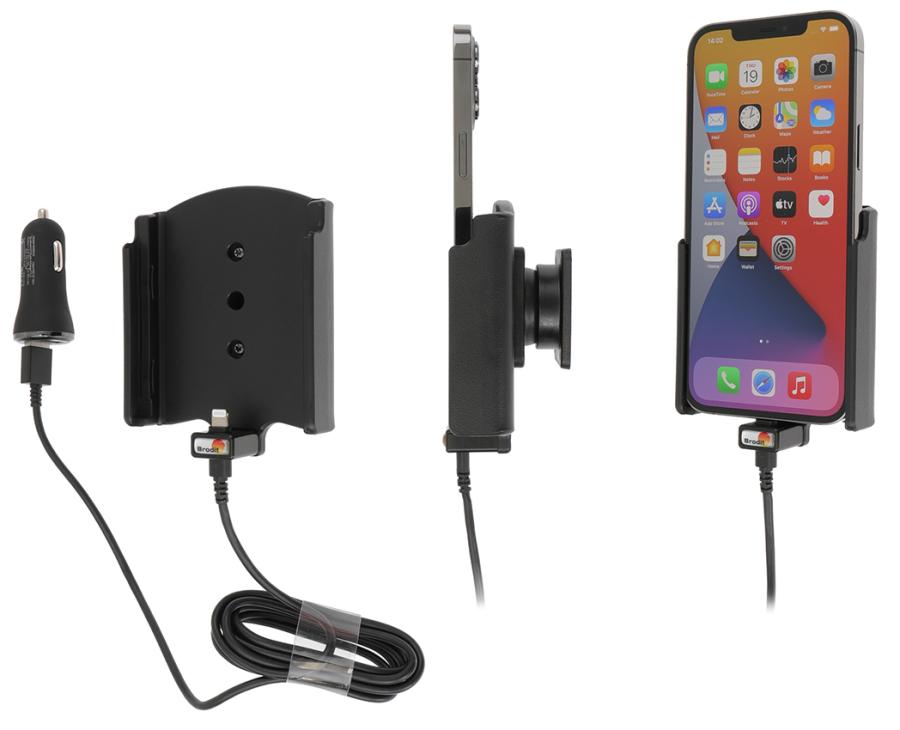 721236 Aktiv Halterung mit Zigarettenanzünder-Stecker - Apple iPhone 12 Pro Max 2
