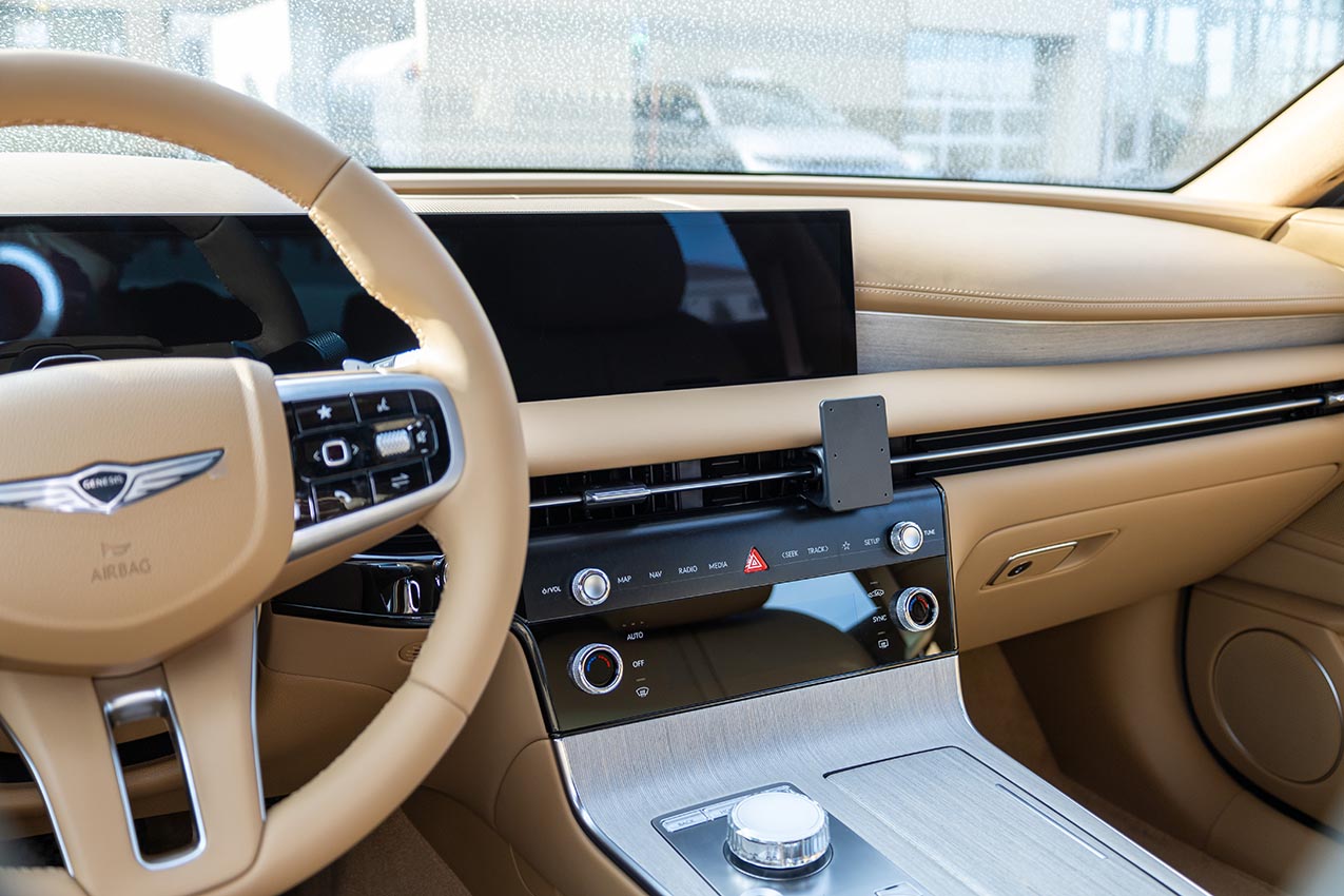 856168 Brodit ProClip für Genesis G80 - Baujahr 25-26, Armaturenbrett Mitte Fahrerseite 5