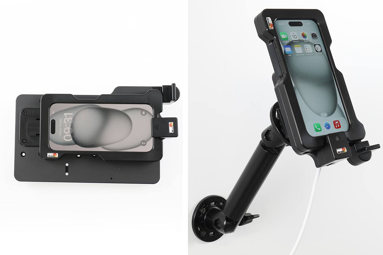 217279 Brodit ModTek Hard Case für Apple iPhone 16 & iPhone 15 7