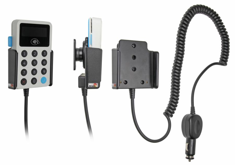 512935 Aktiv Halterung mit Zigarettenanzünder-Stecker - iZettle Reader 1