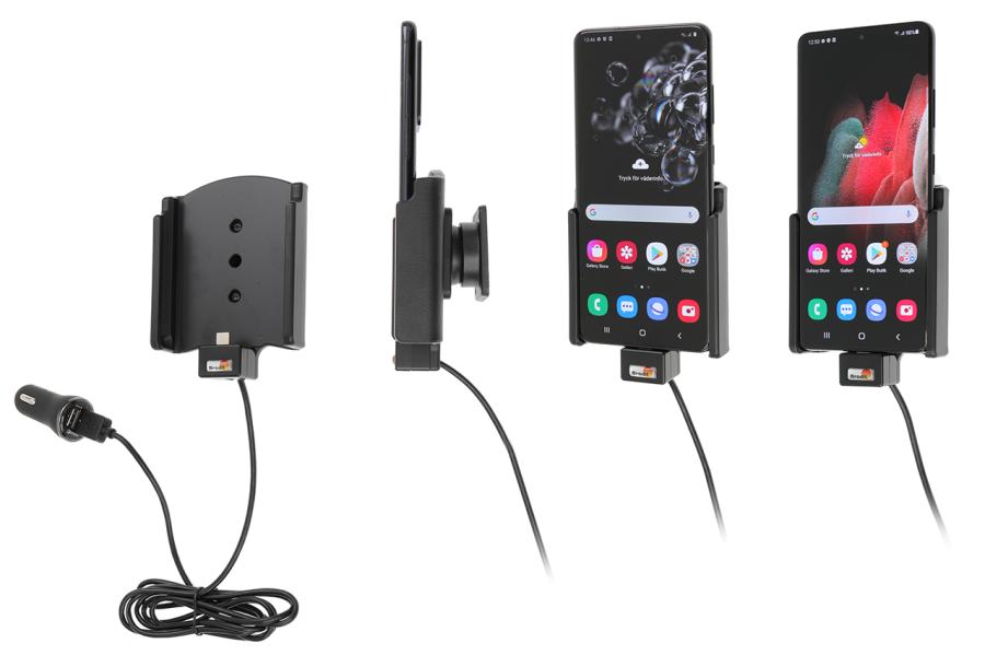 721192 Aktiv Halterung mit Zigarettenanzünder-Stecker - Samsung Galaxy S20 Ultra 5G 2