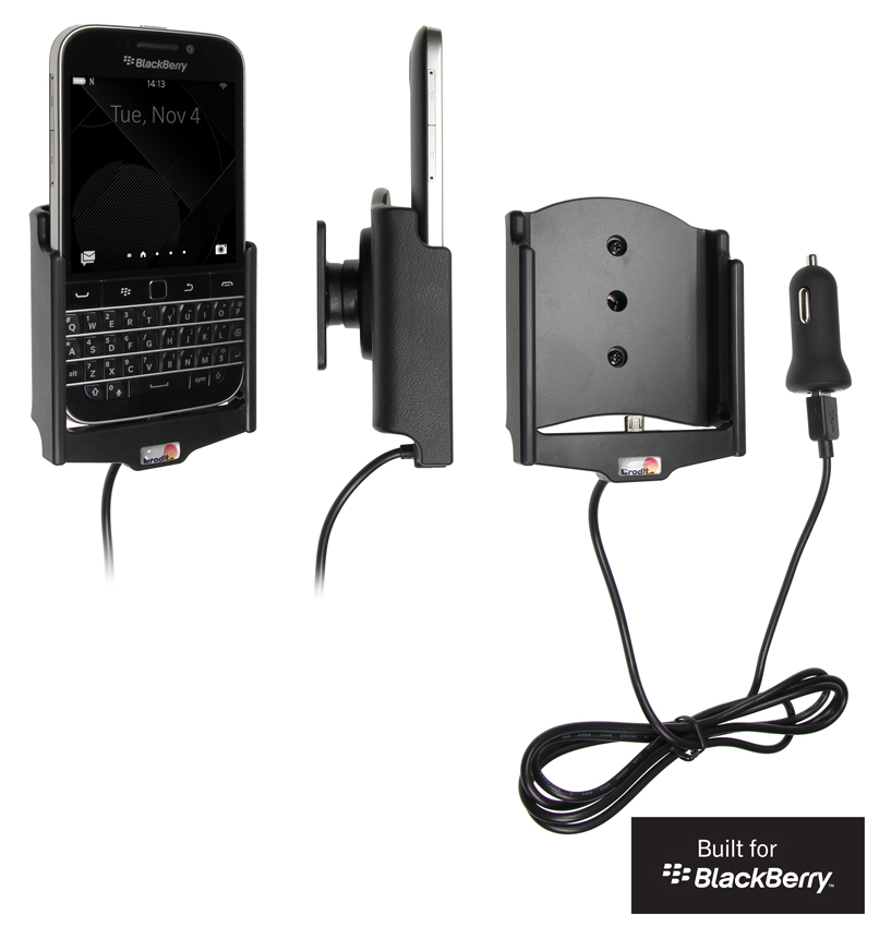 521656 Aktiv Halterung mit Zigarettenanzünder-Stecker - BlackBerry Classic 1