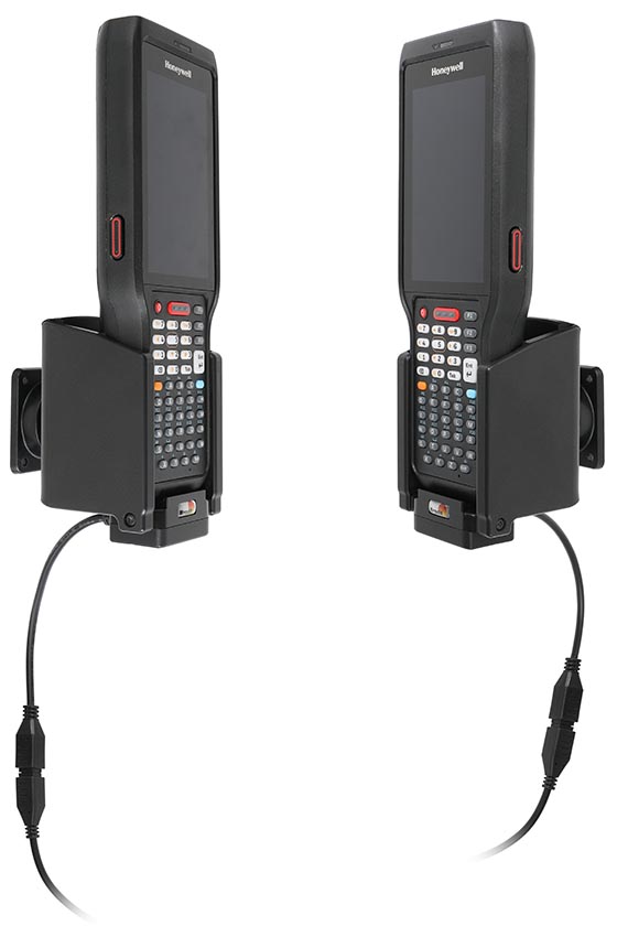 713447 Brodit Aktiv-Halterung für Honeywell CK62 zum Festanschluss, Pogo-Pins 7