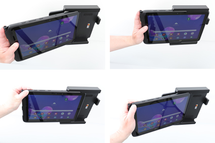 711148 Passiv Halterung mit Kugelgelenk - Samsung Galaxy Tab Active Pro T540/T545/T547/T547U 5