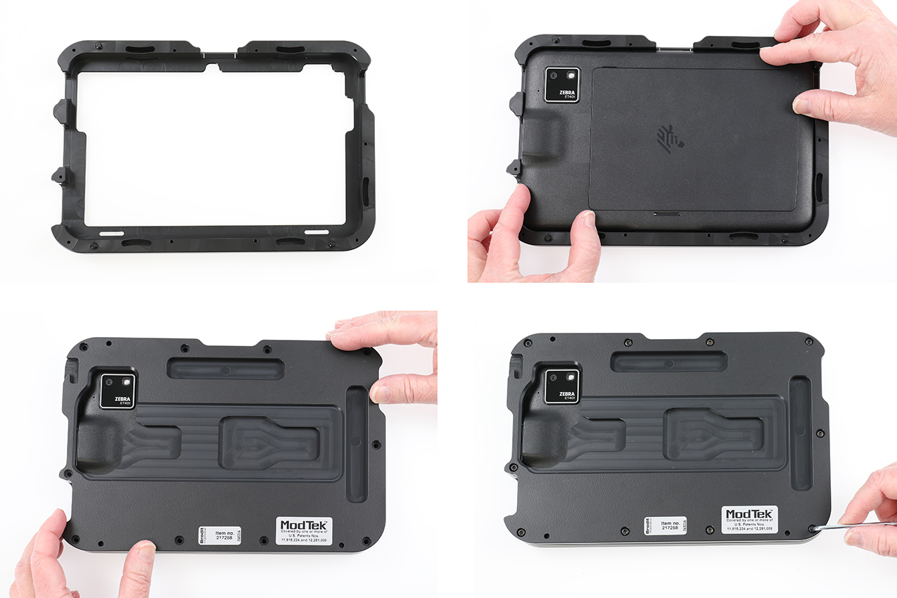 217258 Brodit ModTek Hard Case für Zebra ET 401 8" 6
