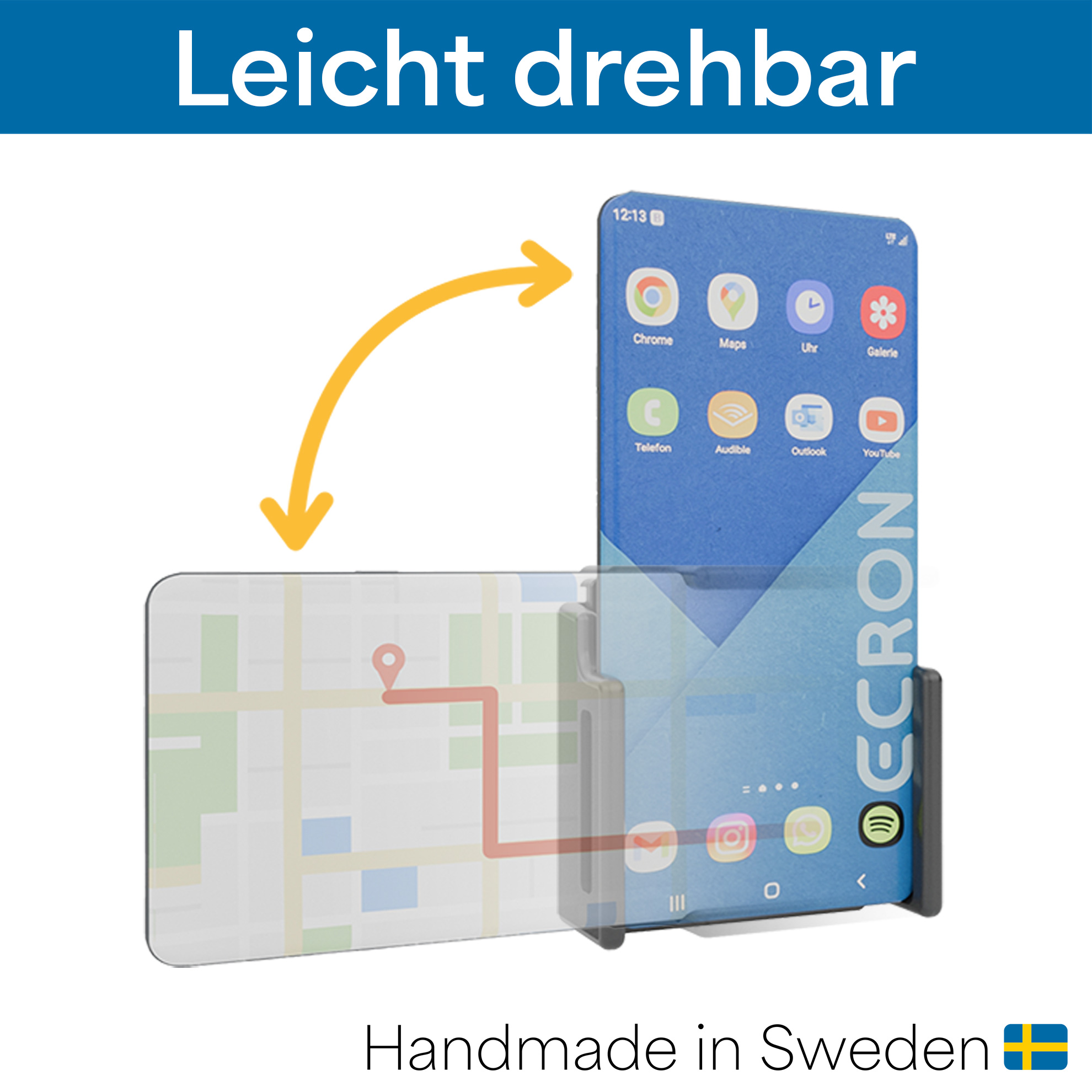 727291 Aktiv Halterung für eine feste Installation - Samsung Galaxy S22 Ultra 5