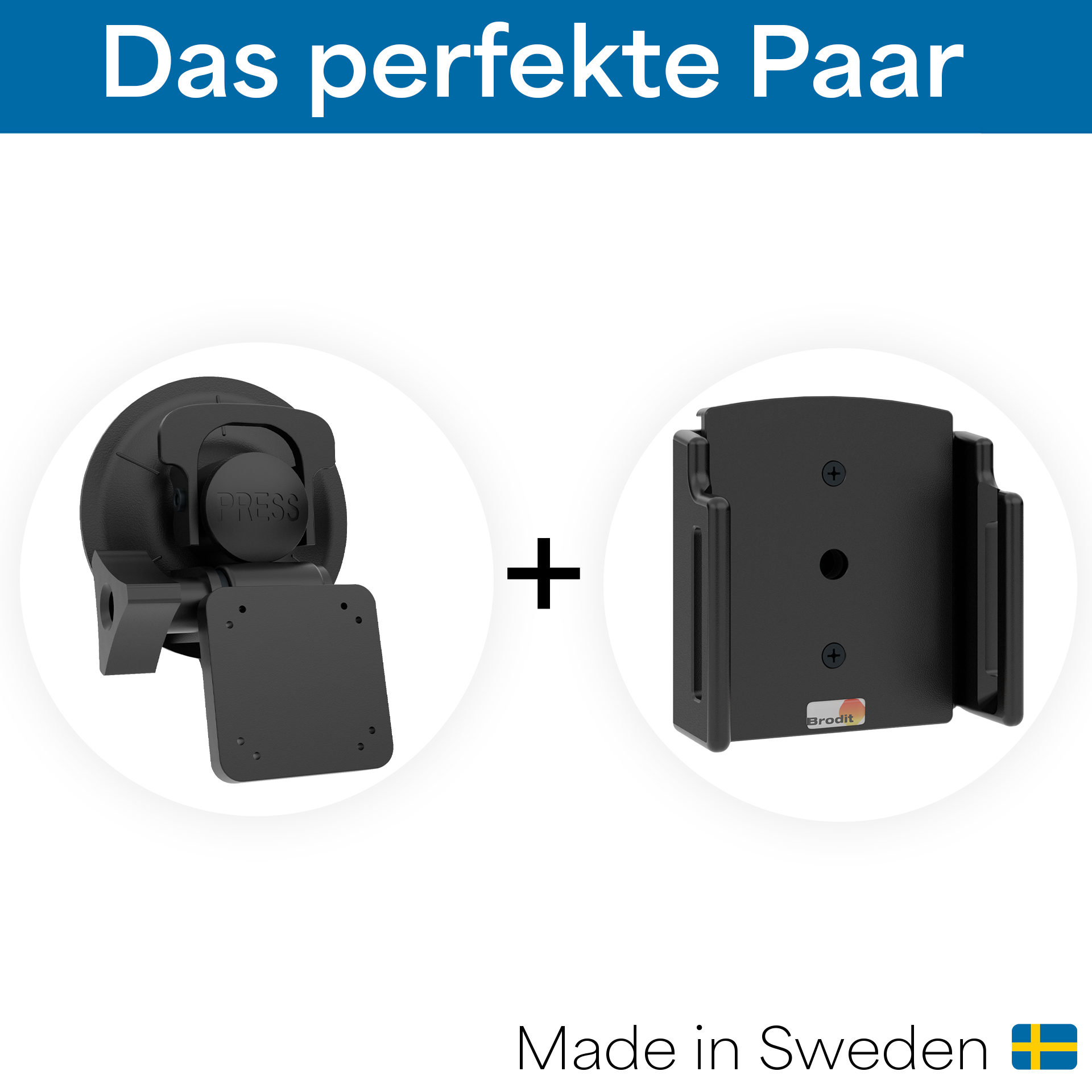 215712 Saugnapfbasis für BRODIT Handy- und Tablethalterungen 11