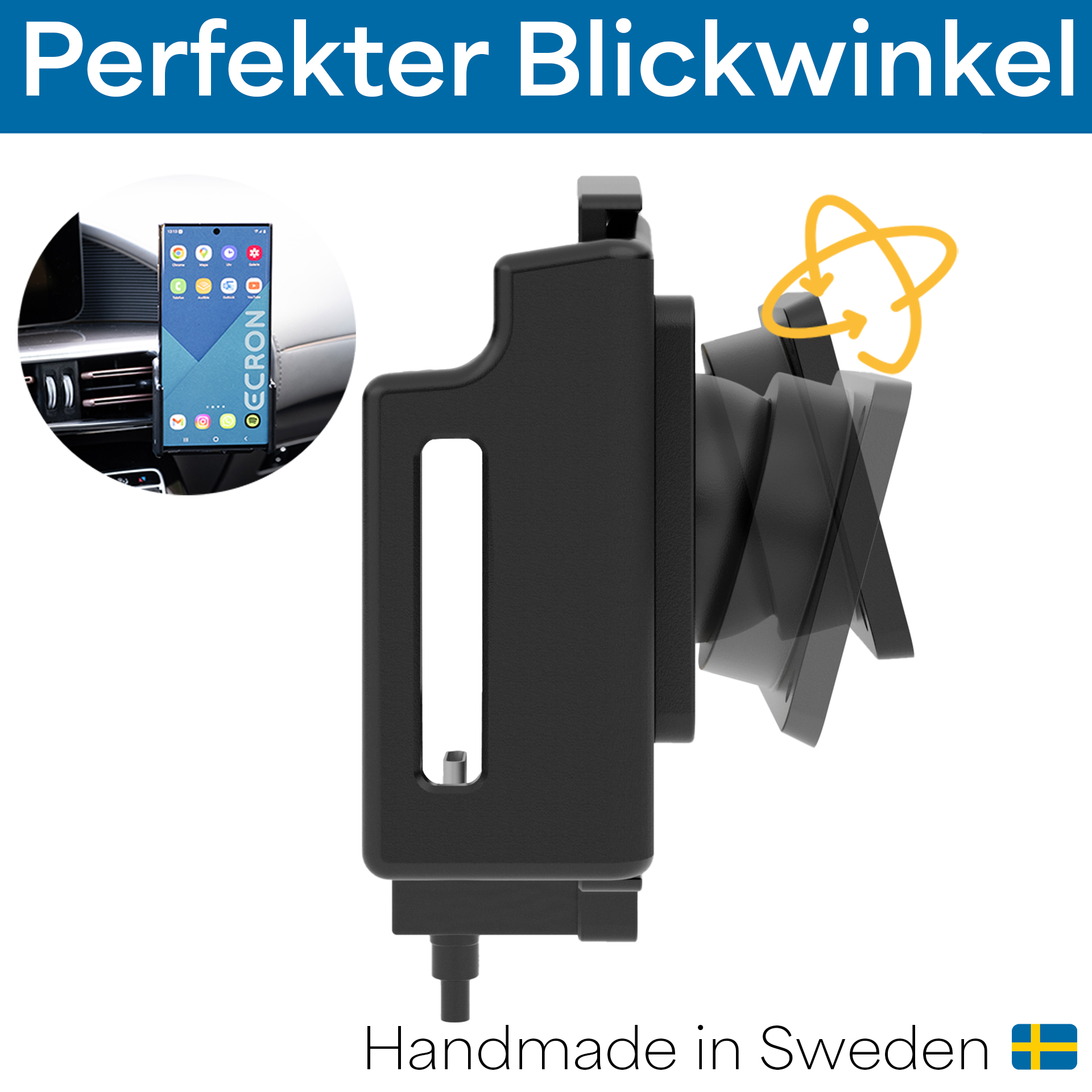 727371 Aktiv Halterung für eine feste Installation - Apple iPhone 15 Plus / Pro Max 7