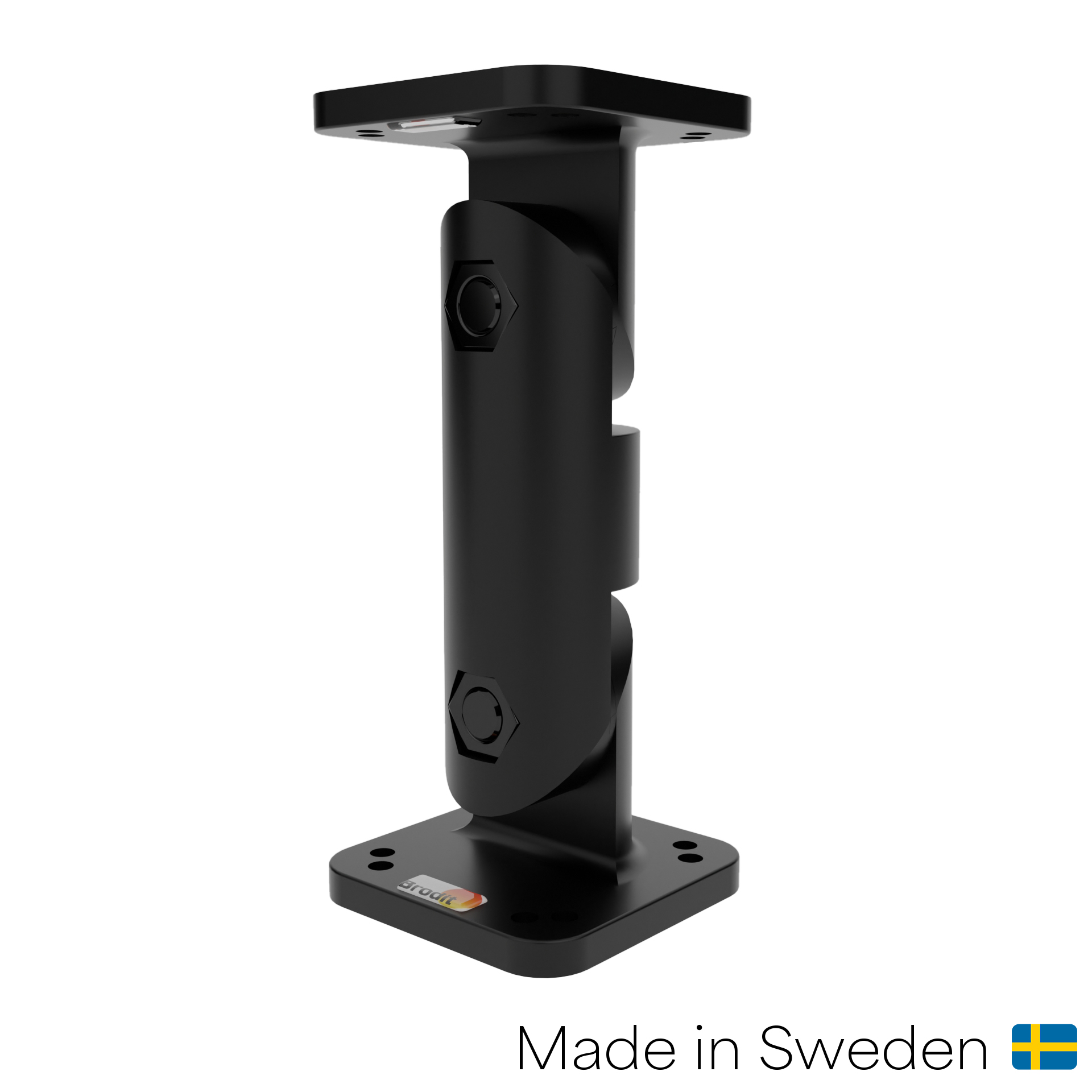 215525 HD Zahngelenkarm Basisset 4”, 114 mm, Große Zähne, Montageplatte AMPS 1