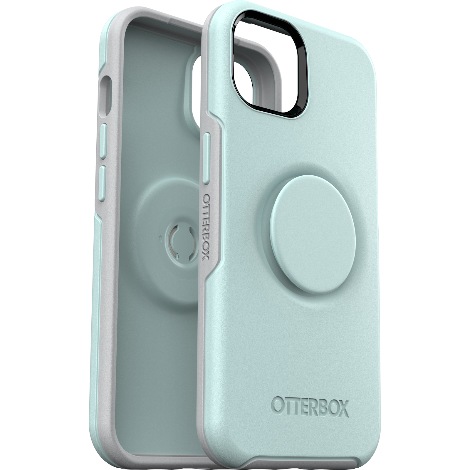 77-85389 Otter+Pop Symmetry Apple iPhone 13 - Tranquil Waters - blue 1