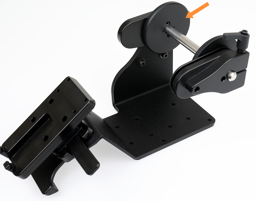217172 Brodit Distanzplatten 74 mm für Brodit Druckerhalter mit Etikettenrollen 1