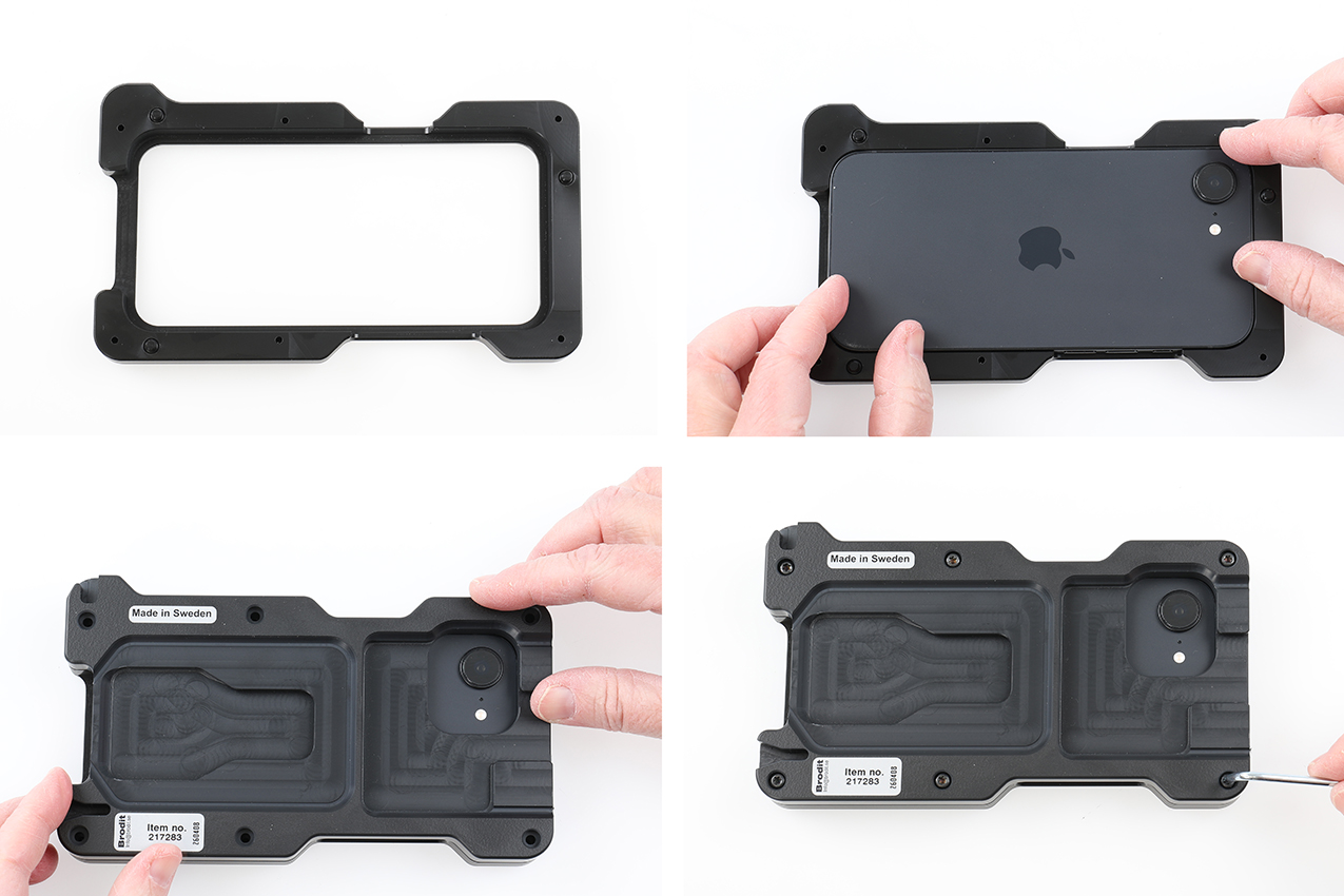 217283 Brodit ModTek Hard Case für Apple iPhone 16e 3