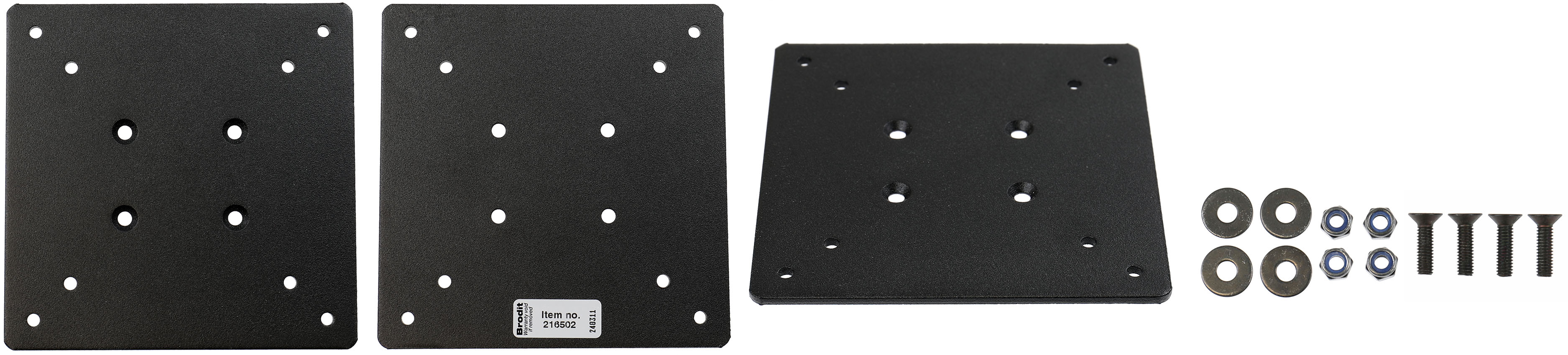 216502 Montageplatte Monitore Vesa 75 mm u. 100 mm 1