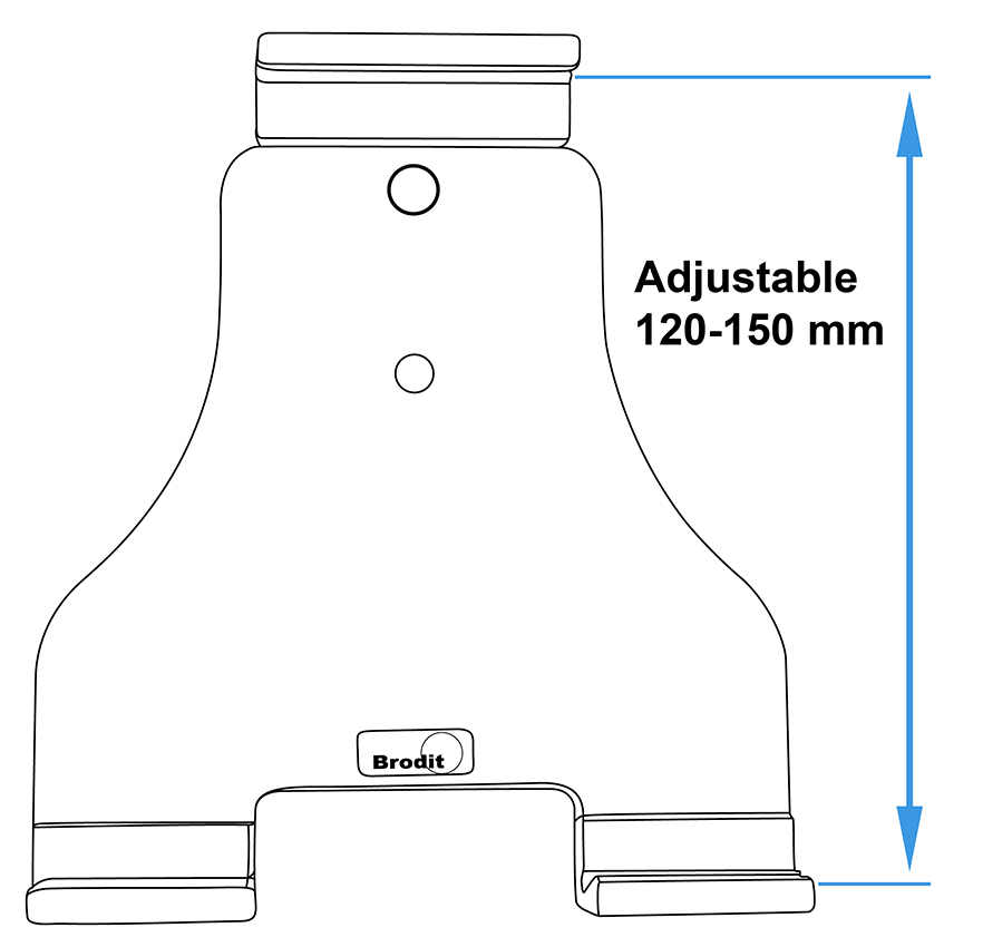 521940 Aktiv Halterung mit USB-Zigarettenanzünder-Stecker 5