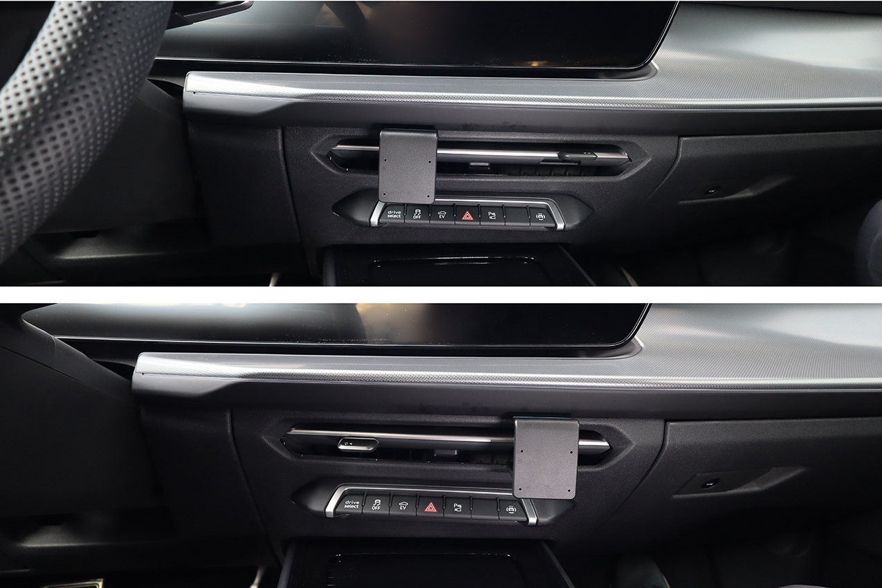 856253 ProClip für Audi Q3 - Baujahr 2026, Armaturenbrett Mitte 4