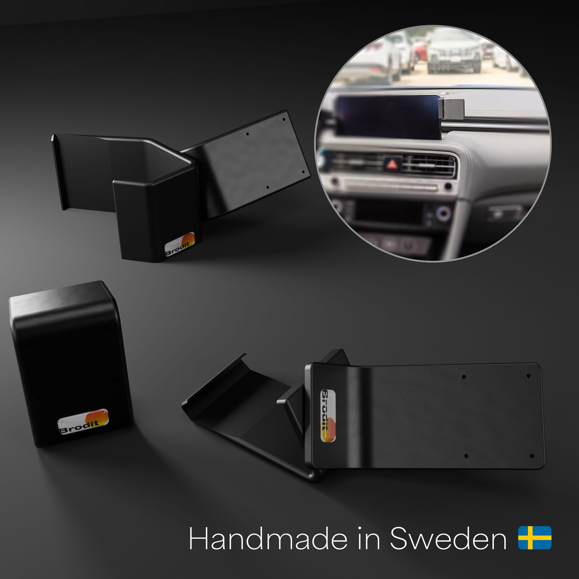 856217 Brodit ProClip für Genesis G70 - Baujahr 2025-2026, Armaturenbrett Mitte 0