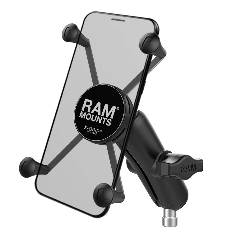 RAM-B-367-UN10U large X-Grip für große Smartphones -Motorrad Lenkerklemmebasis M8-Schraube 1