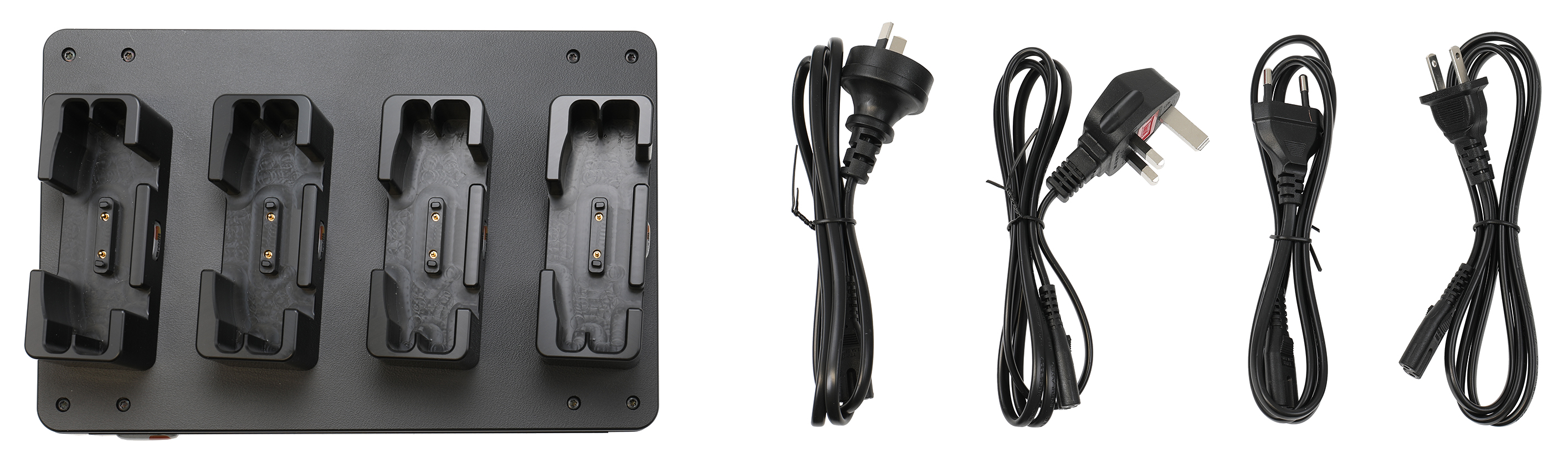 217091 Brodit Multi-Tischladestation für Zebra TC78 u. TC73 - 4 verschiedene Ladekabel 1