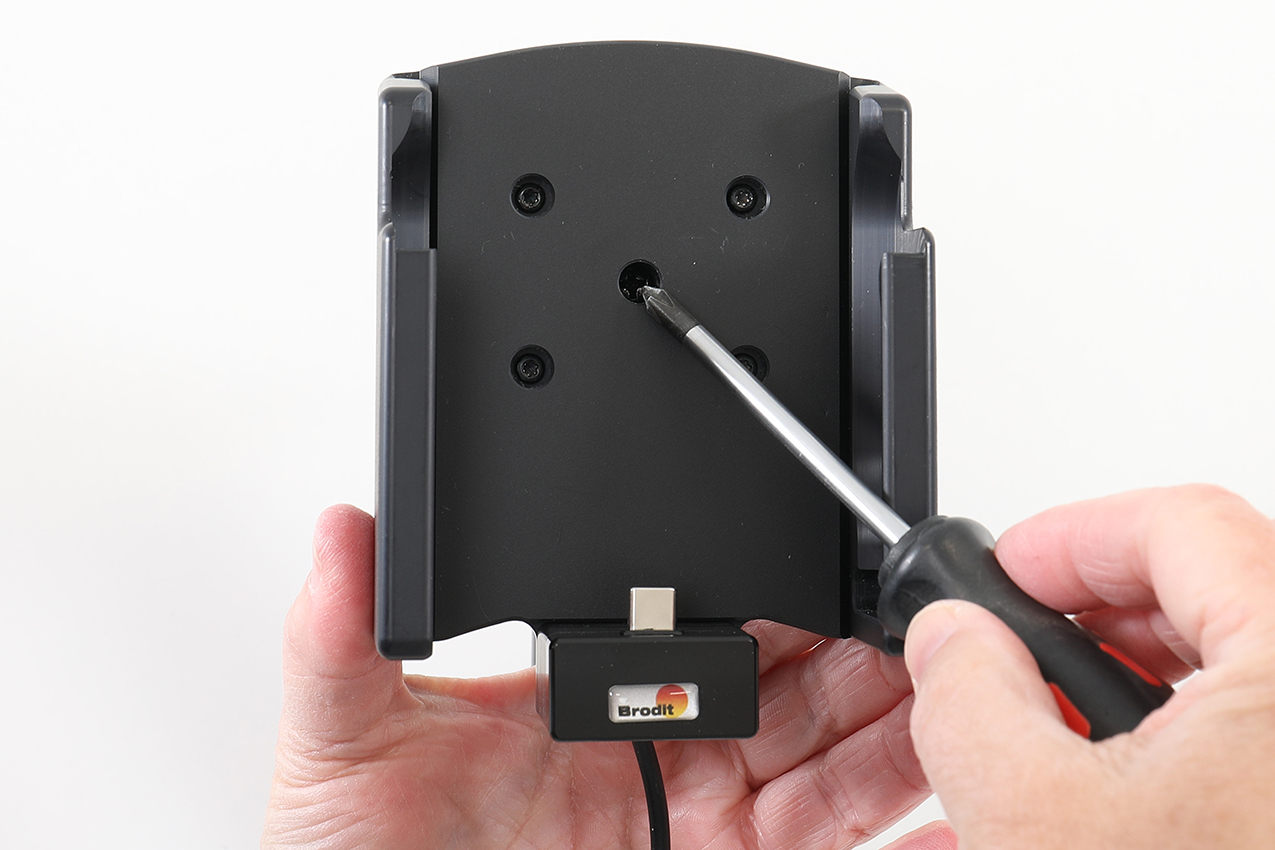 727438 Brodit Aktiv-Halterung für CipherLab RS38 - Festeinbau, USB-C 5