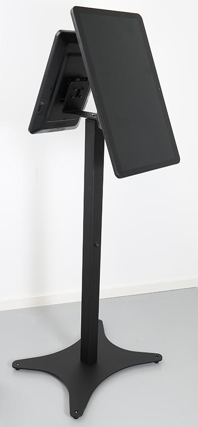 217212 Brodit doppelte Montageplatte, winkelig - für Monitore & Tablets, Modul 12