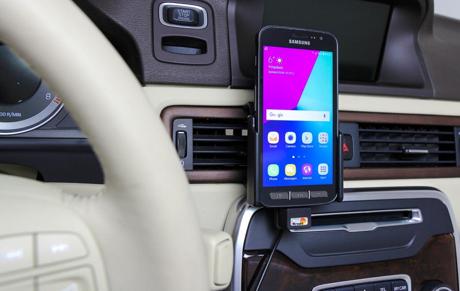 512958 Aktiv Halterung mit Zigarettenanzünder-Stecker - Samsung Galaxy Xcover 4 3