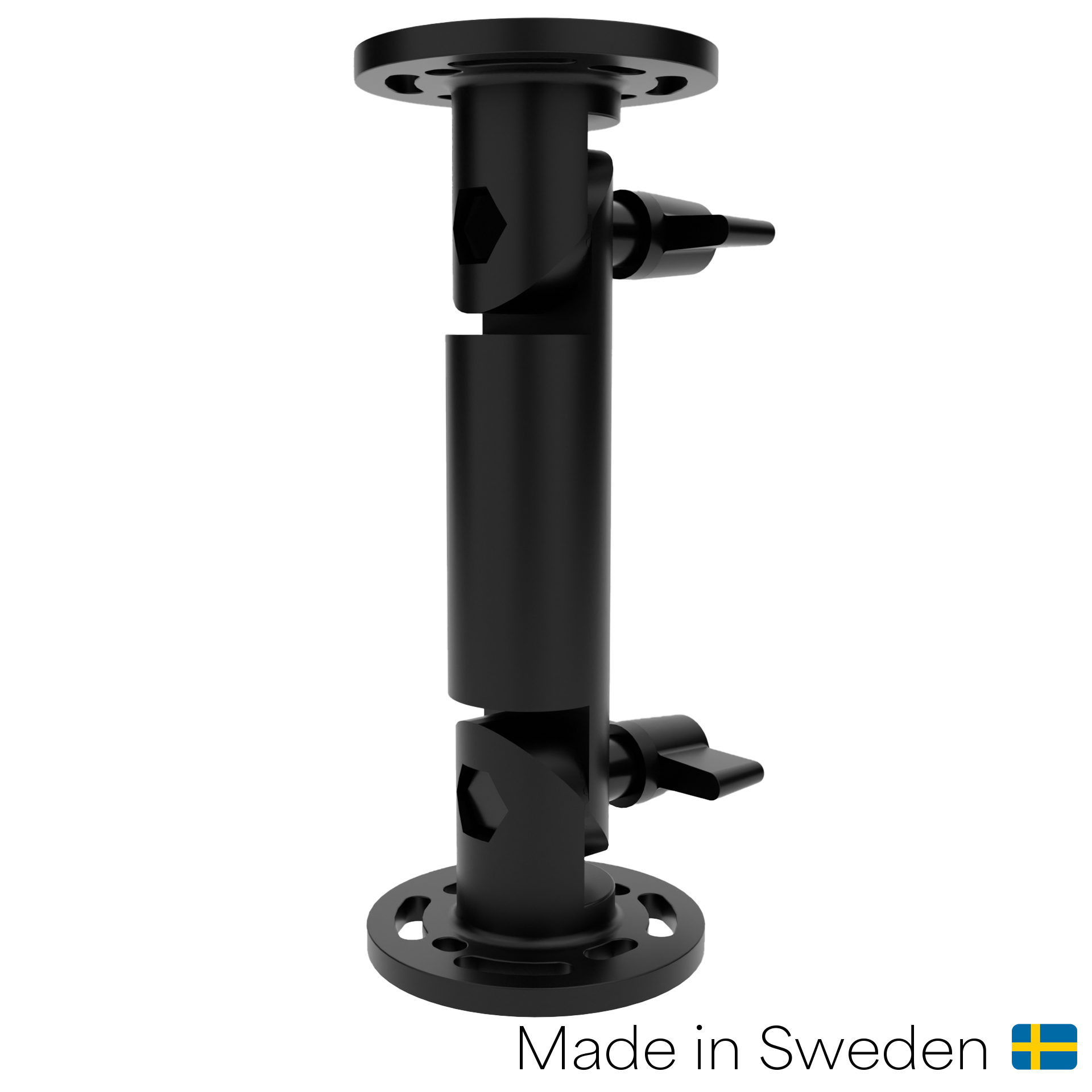 215863 HD Zahngelenkarm Basisset 6”, 164 mm, Kleine Zähne, Montageplatte Rund 1