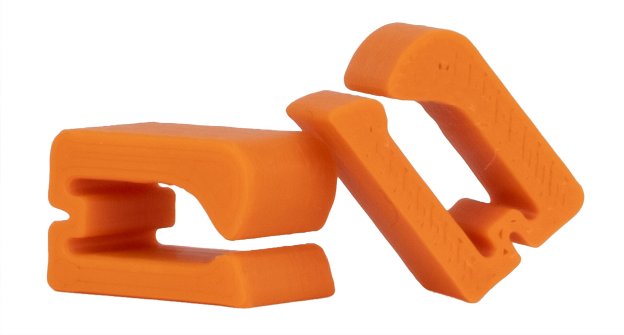 KCORA KabelClix - nie wieder Kabelsalat, orange 6 Stück 4