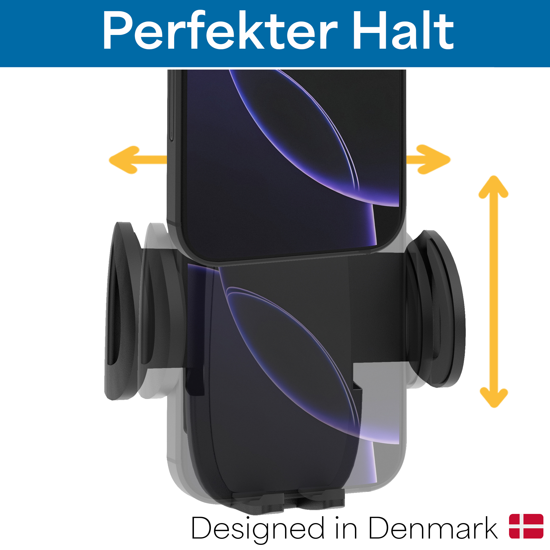65025 Universalhalter mit Kugelgelenk für alle Smartphones 6