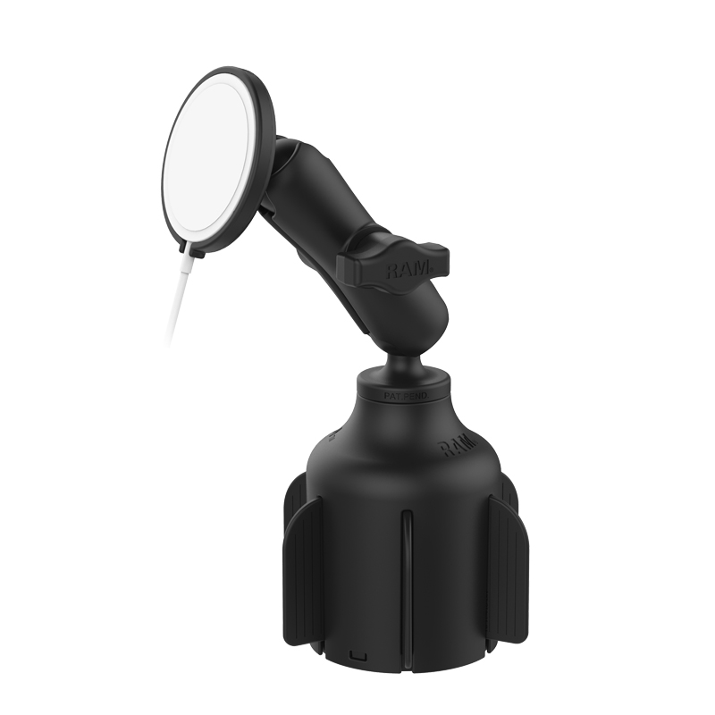 RAP-B-299-4-AP-MAGU Halterung mit Stubby Becherhalter für Apple MagSafe 15 W 1