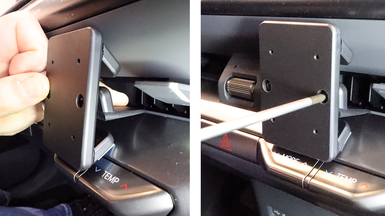 856291 Brodit ProClip für Kia EV2 - Baujahr 2027, Armaturenbrett Mitte Fahrerseite 6