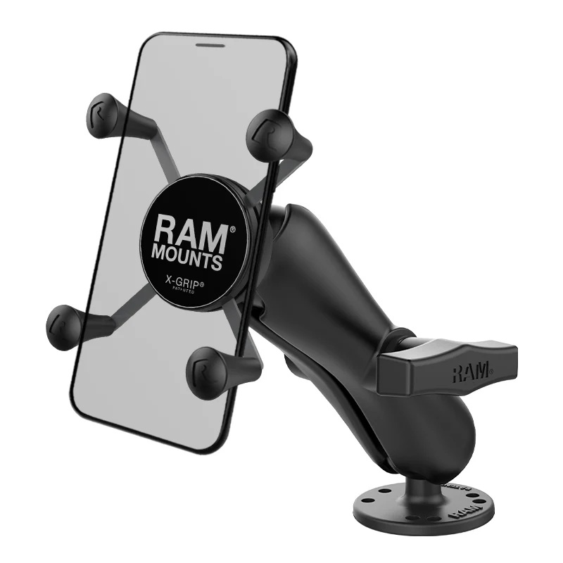 RAM-138-UN7U small X-Grip Schraubhalterung für kleine Smartphones - Round Base, C, medium 2