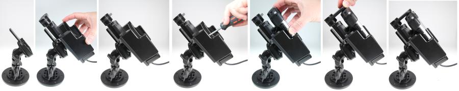 560857 Aktiv Halterung mit Zigarettenanzünder-Stecker - Motorola TC70 4