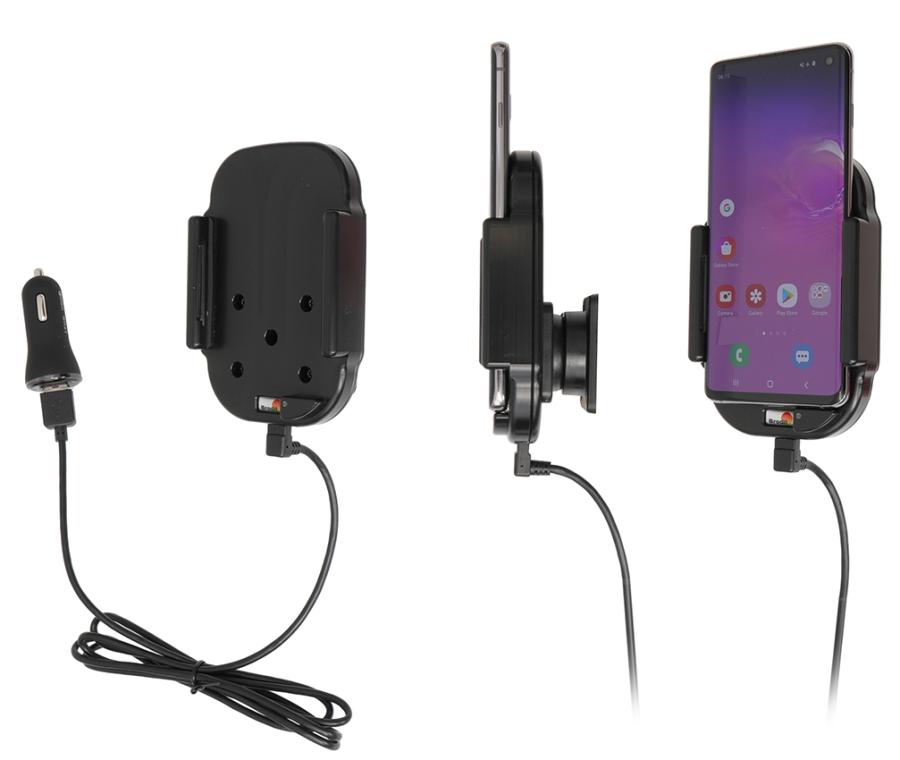 718115 Qi kabellose aktiv Halterung mit Zig-Stecker - Samsung Galaxy S10 2