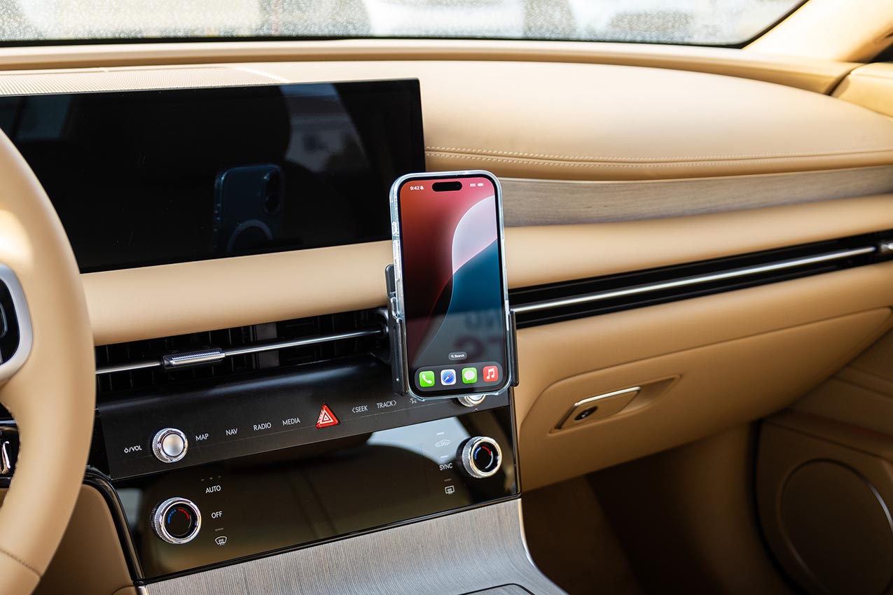 856168 Brodit ProClip für Genesis G80 - Baujahr 25-26, Armaturenbrett Mitte Fahrerseite 10