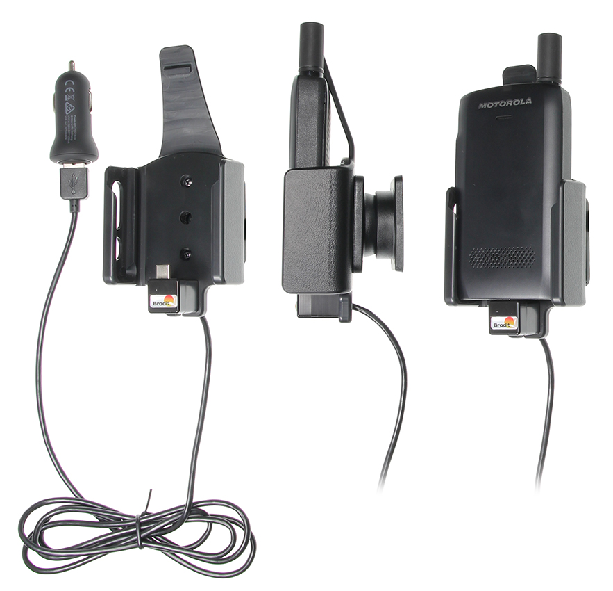 721011 Aktiv Halterung mit USB-Kabel und Zigg-Adapter - Motorola ST7000 2
