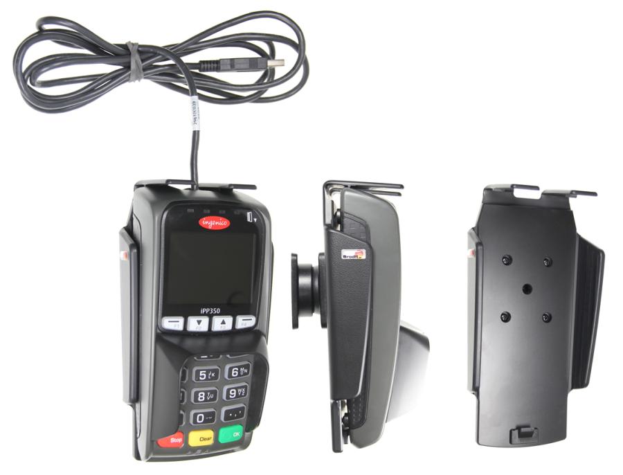 511443 Passiv Halterung mit Kugelgelenk - Ingenico iPP 350 1