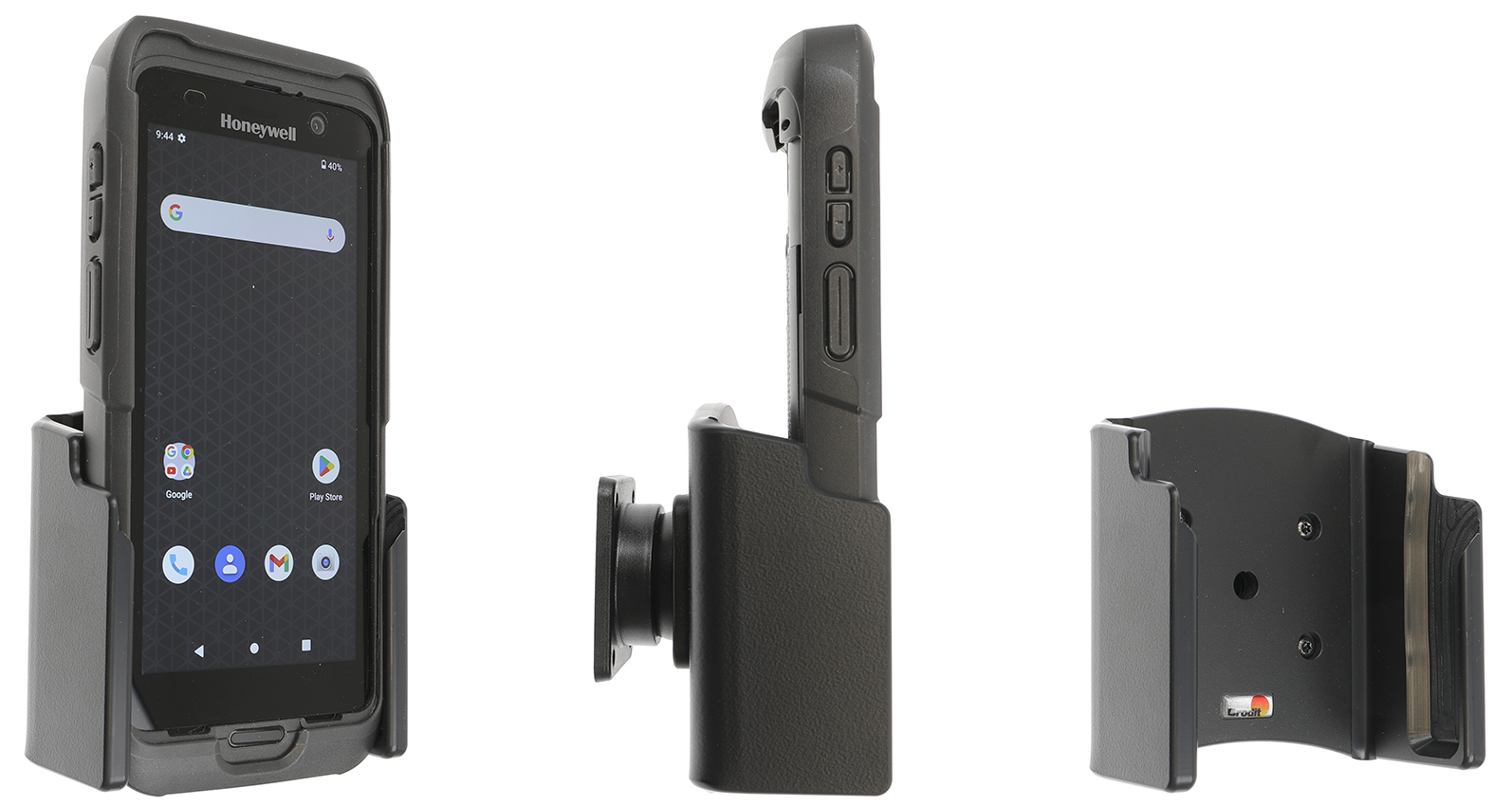 711366 Passiv Halterung mit Kugelgelenk für Honeywell CT47 mit Original Schutzhülle 1