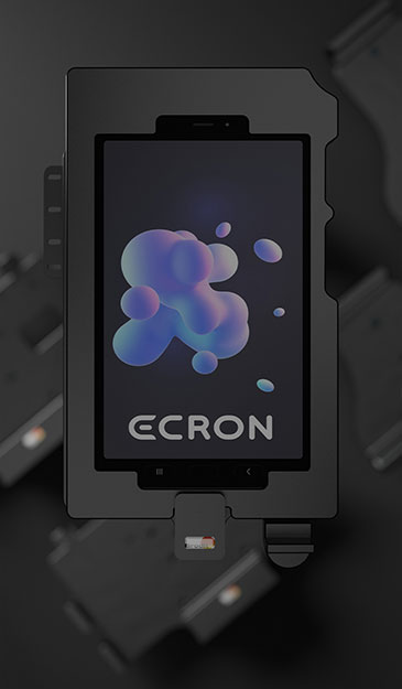 Ein ModTek-Dock von Brodit mit eingelegtem Samsung Tab Active 5.