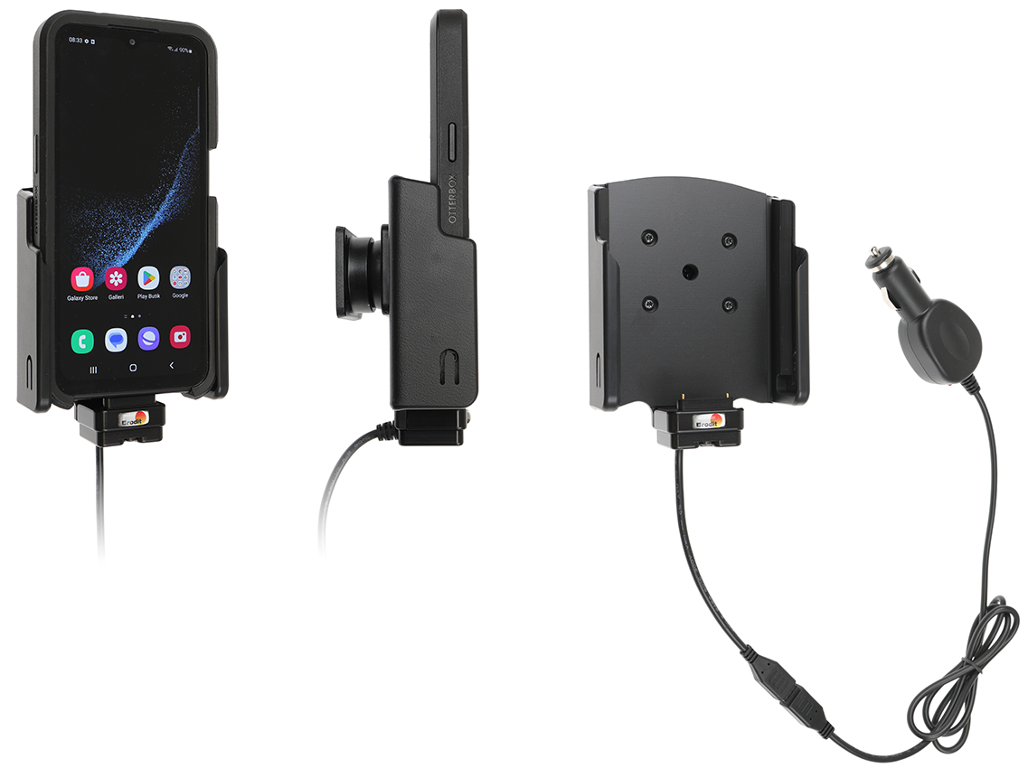 712356 Aktiv Halterung mit Zigarettenanzünder-Stecker - Samsung Galaxy XCover 6 Pro 1