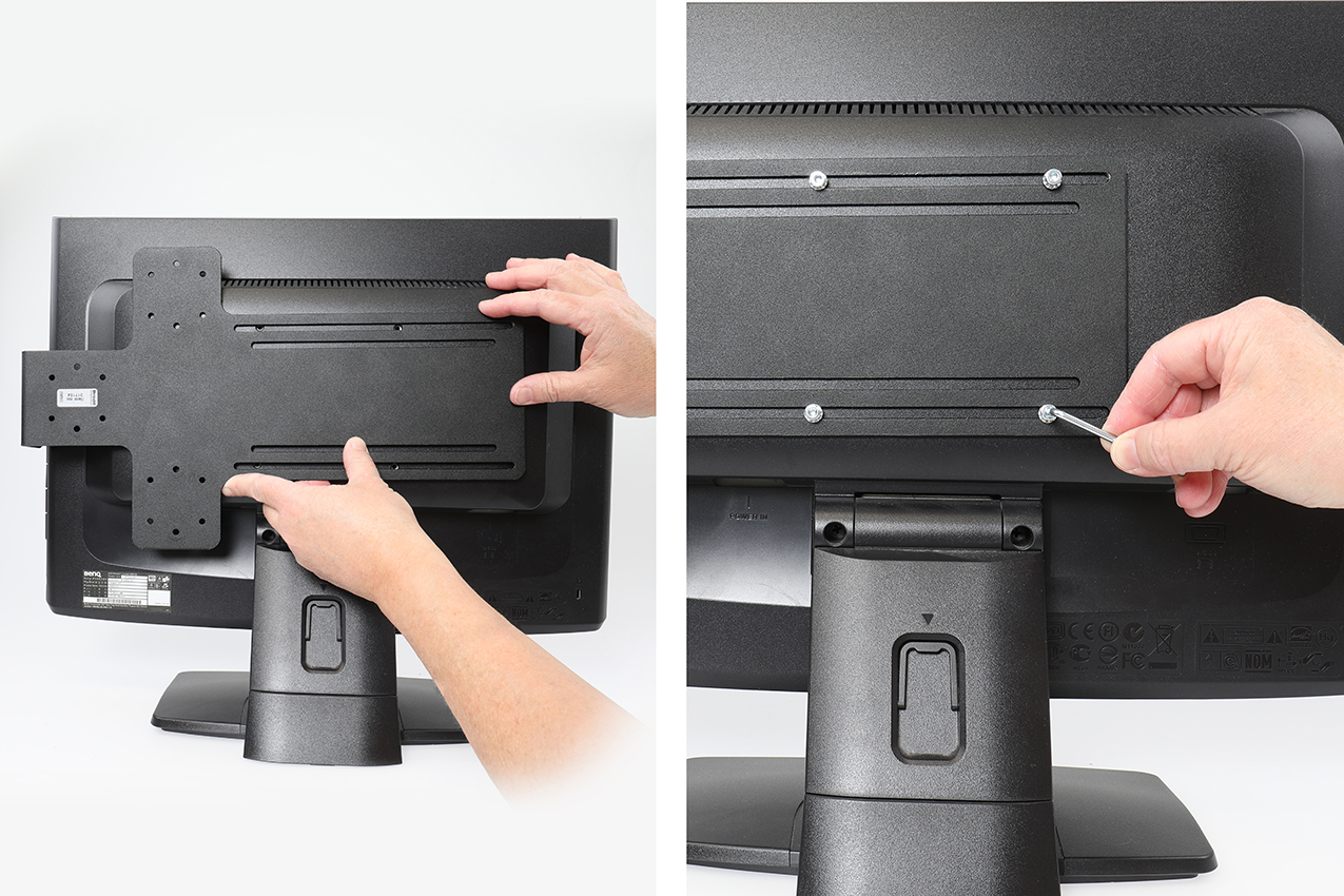 217226 Brodit Monitor-Erweiterungshalterung VESA75/100/vierfach AMPS 2