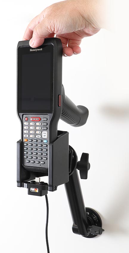 727446 Brodit Aktiv-Halterung für Honeywell CK62 zum Festanschluss, USB-C 8