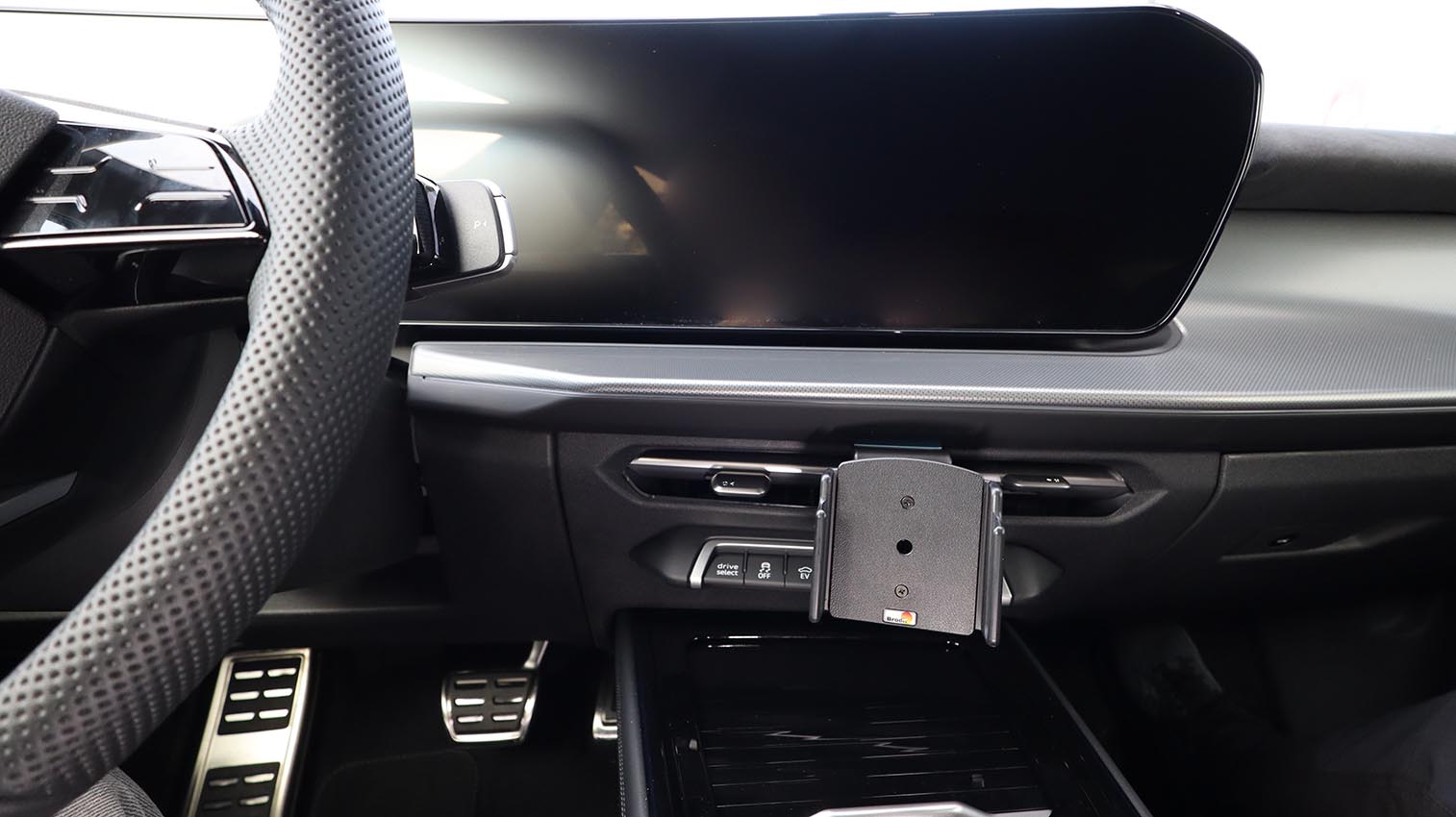 856253 ProClip für Audi Q3 - Baujahr 2026, Armaturenbrett Mitte 8