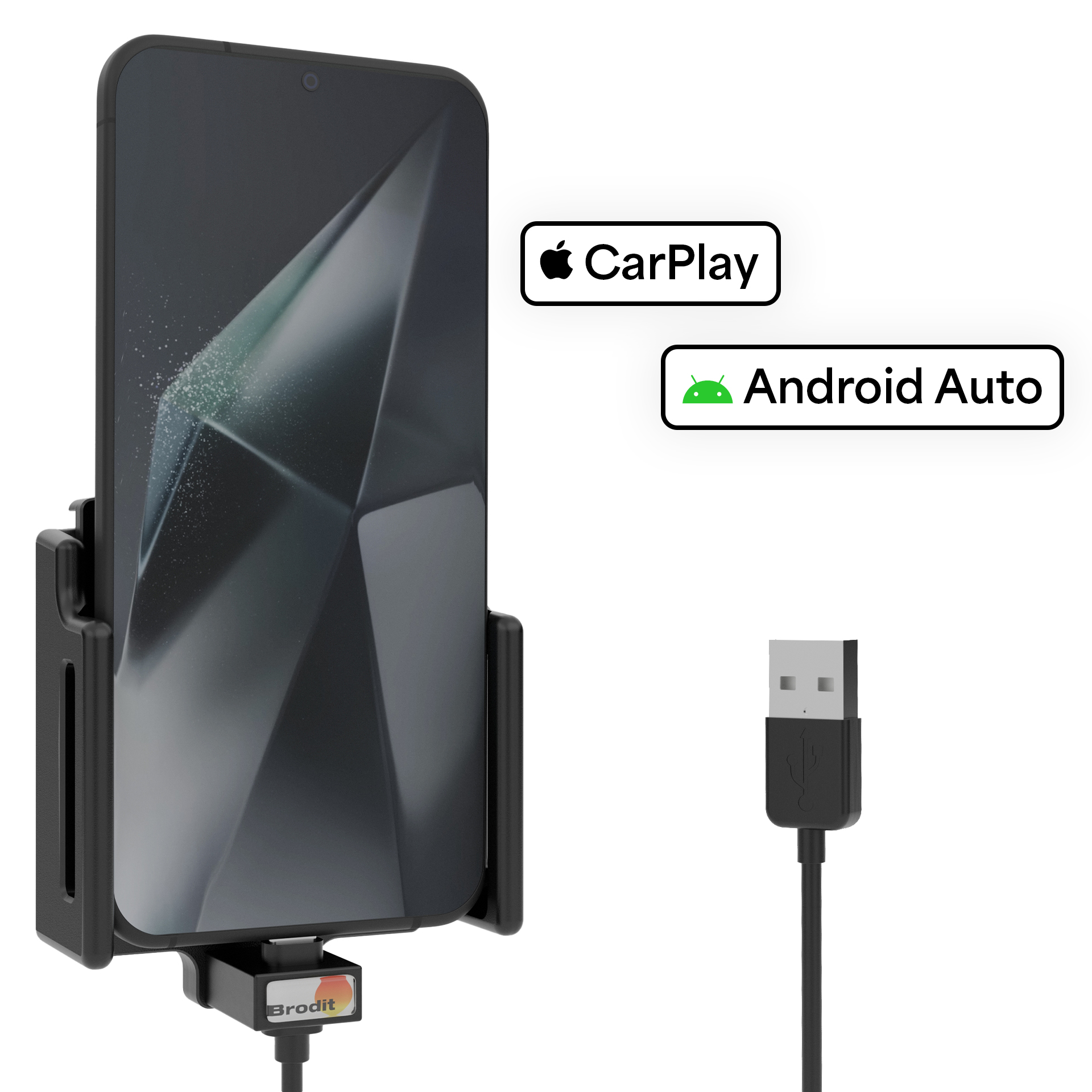 521840 Aktiv Halterung mit USB-Zigarettenanzünder-Adapter 8