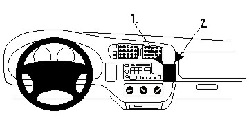 852679 ProClip - GMC Envoy 99-01 1
