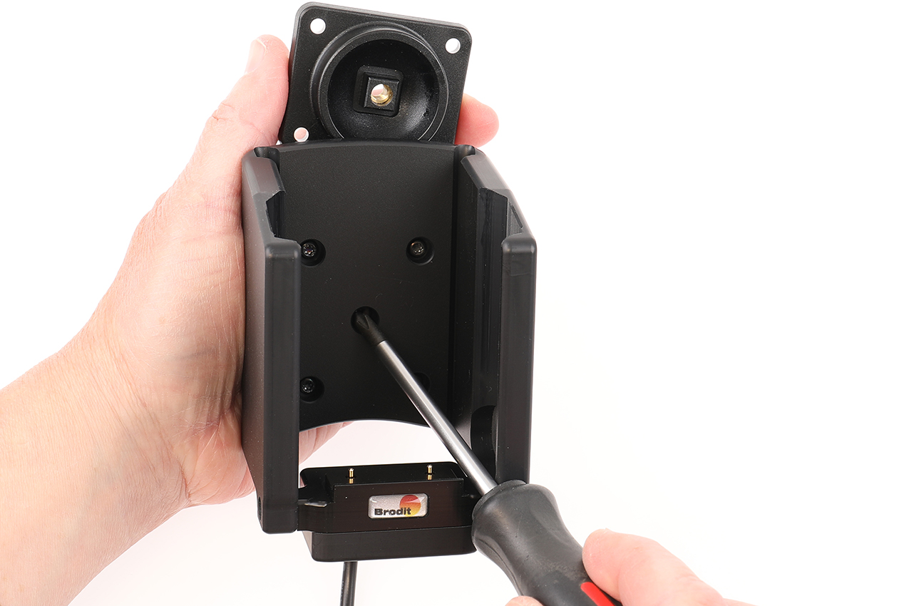 712447 Brodit Aktiv-Halterung für Honeywell CK62, Pogo-Pins, Zigarettenanzünder-Adapter 3