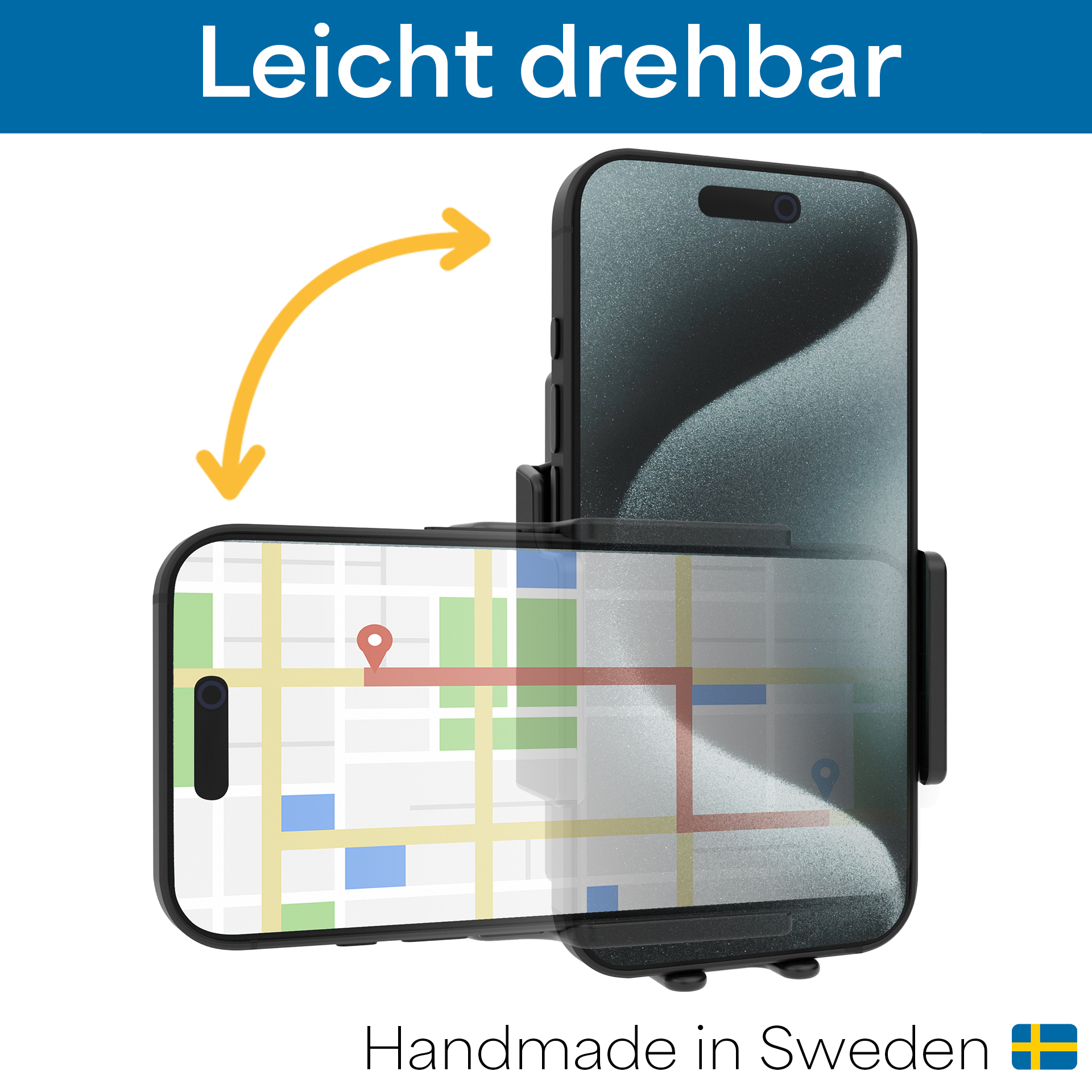 718300 Qi Aktiv Universalhalterung für Smartphones - USB-A-Kabel, Zig-Adapter 5