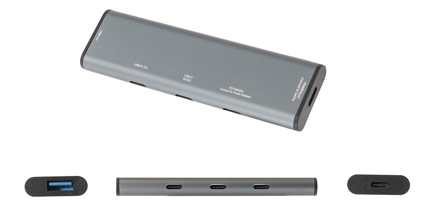 217165 4K USB-C Hub: 3 Ports für ModTek Dock u.a. 1